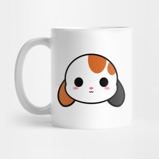 Cute Calico Spotted Lop Eared Bunny Mug